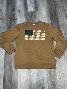 Columbia Sportswear Men's Trek Graphic Crewneck Sweatshirt, size L